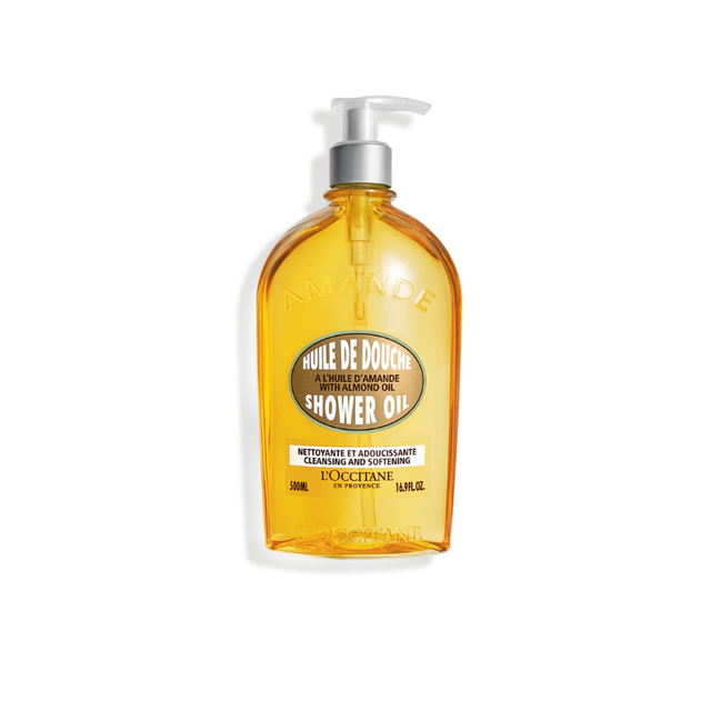 L'OCCITANE 歐舒丹 甜扁桃緊致沐浴油 500ML