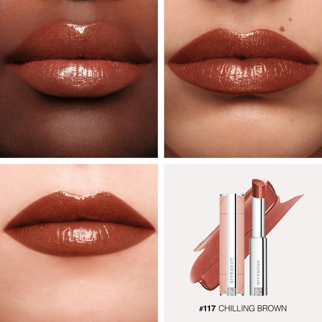 Givenchy Rose Perfecto Shine 精華唇膏 N117 Chilling Brown 3.2g