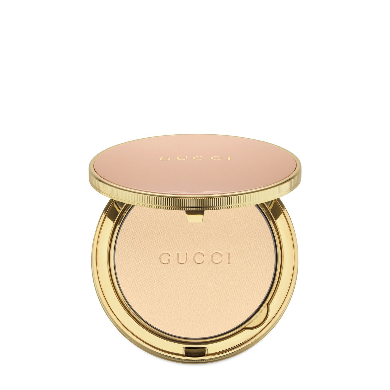 Gucci Matte Powder 柔焦控油粉餅 #01 10g 白色背景產品圖