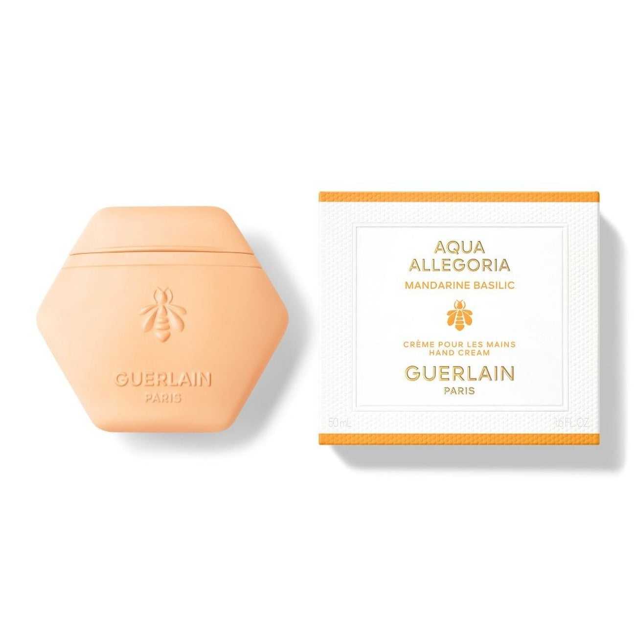 Guerlain 柑橘羅勒香氛護手霜 50ml 白色背景產品圖