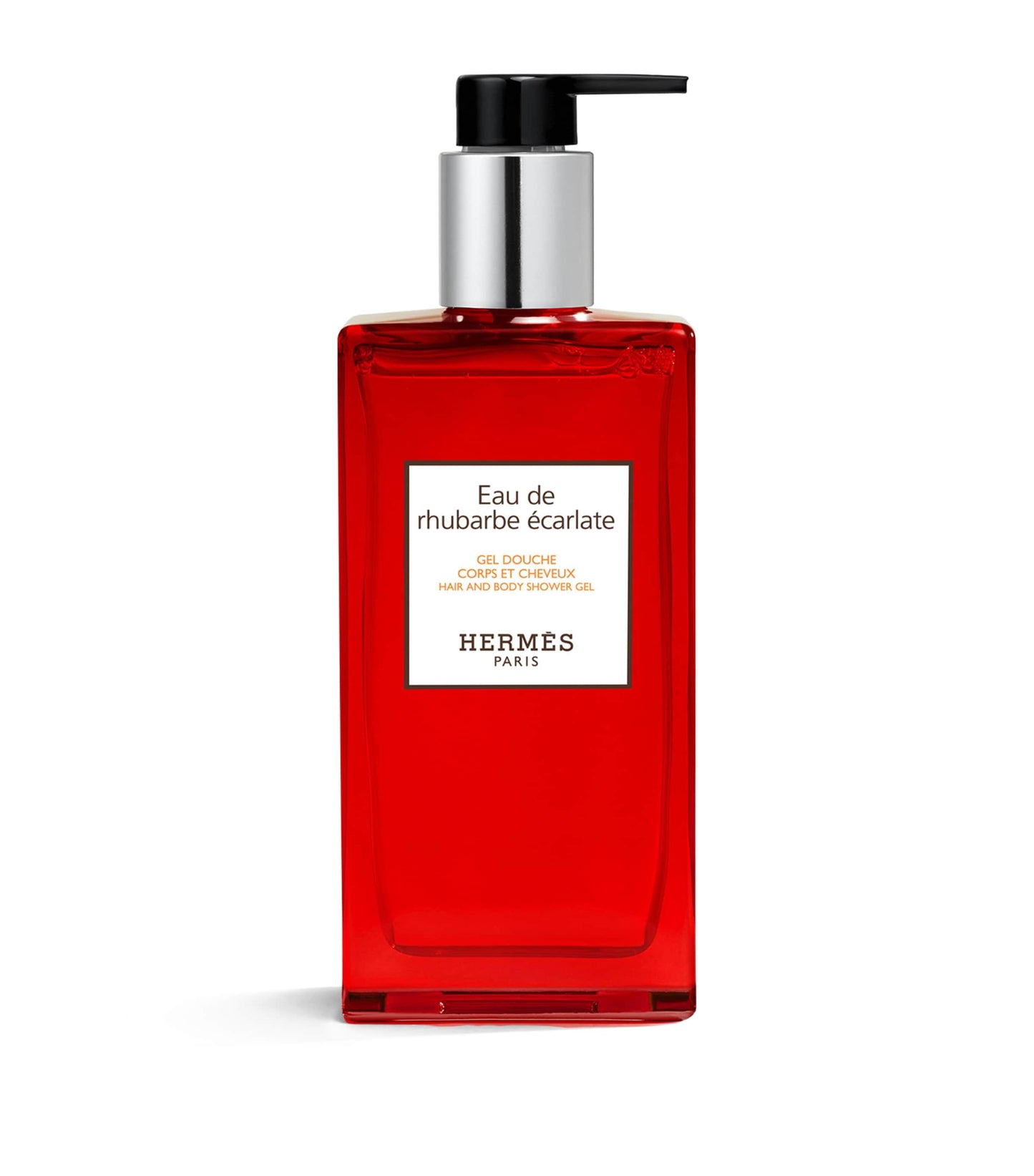Hermes 愛馬仕 緋紅火參洗髮沐浴露 200ml 白底產品圖