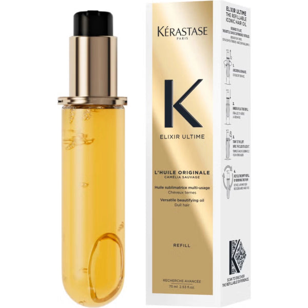 Kérastase 卡詩 Elixir Ultime 黑鑽山茶花護髮精油補充裝75ml