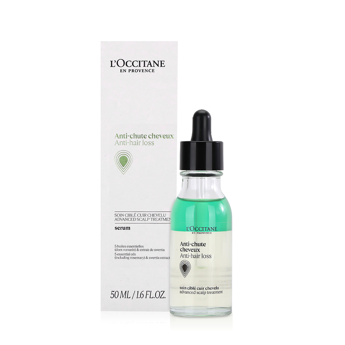 L’Occitane Anti-Hair Loss Serum 50ml white background product image