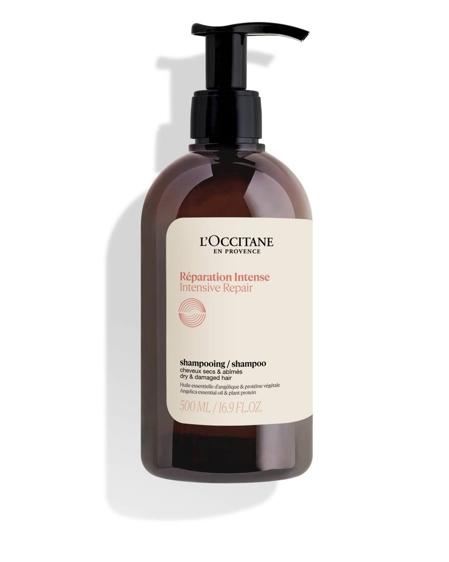 L’Occitane Intensive Repair Shampoo 500ml white background product image