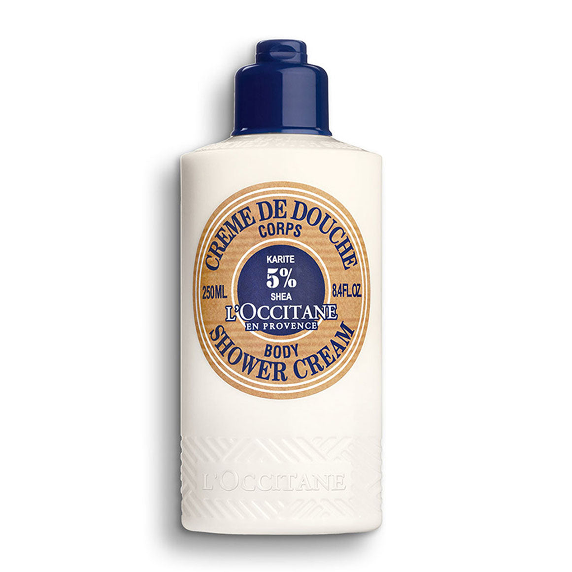 L’Occitane Shea Shower Cream 250ml white background product image