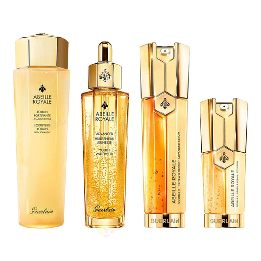 Guerlain 嬌蘭 帝皇蜂護膚四件套（蜂茲水150ml+復原蜜50ml+雙管精華50ml+復原眼霜15ml）