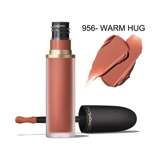 MAC 魅可 新絲缎柔霧唇釉956 WARM HUG