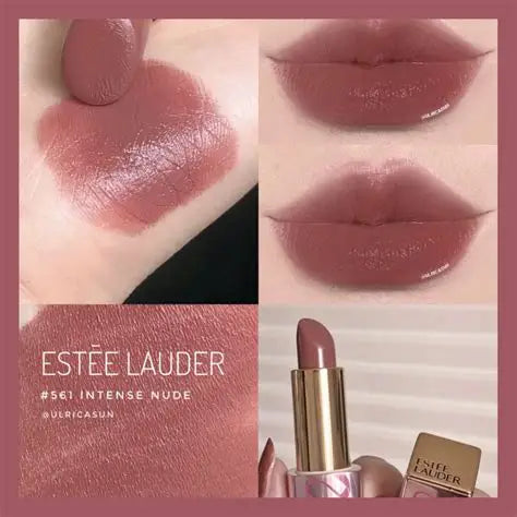 Estée Lauder 雅詩蘭黛 Pure Color Creme 滋潤小金管唇膏 #561 Intense Nude 3.5g