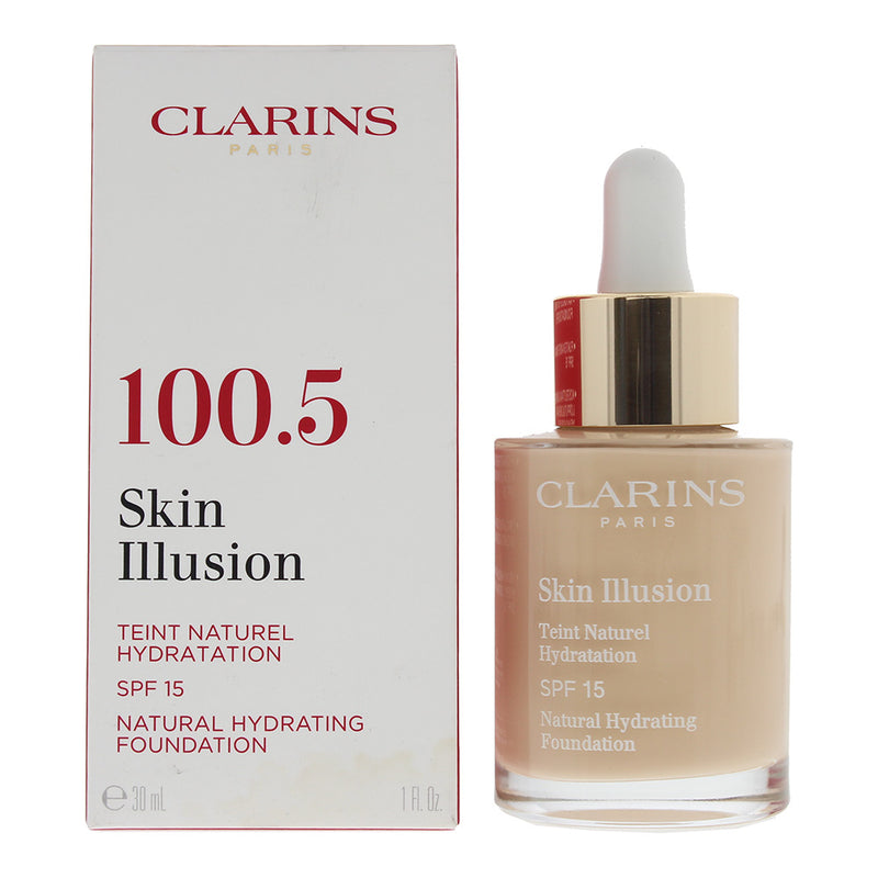 Clarins Skin Illusion Natural Hydrating Foundation 100.5W 30ml