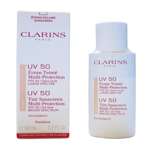 Clarins UV Plus Anti-Pollution SPF50 Natural Tint 50ml