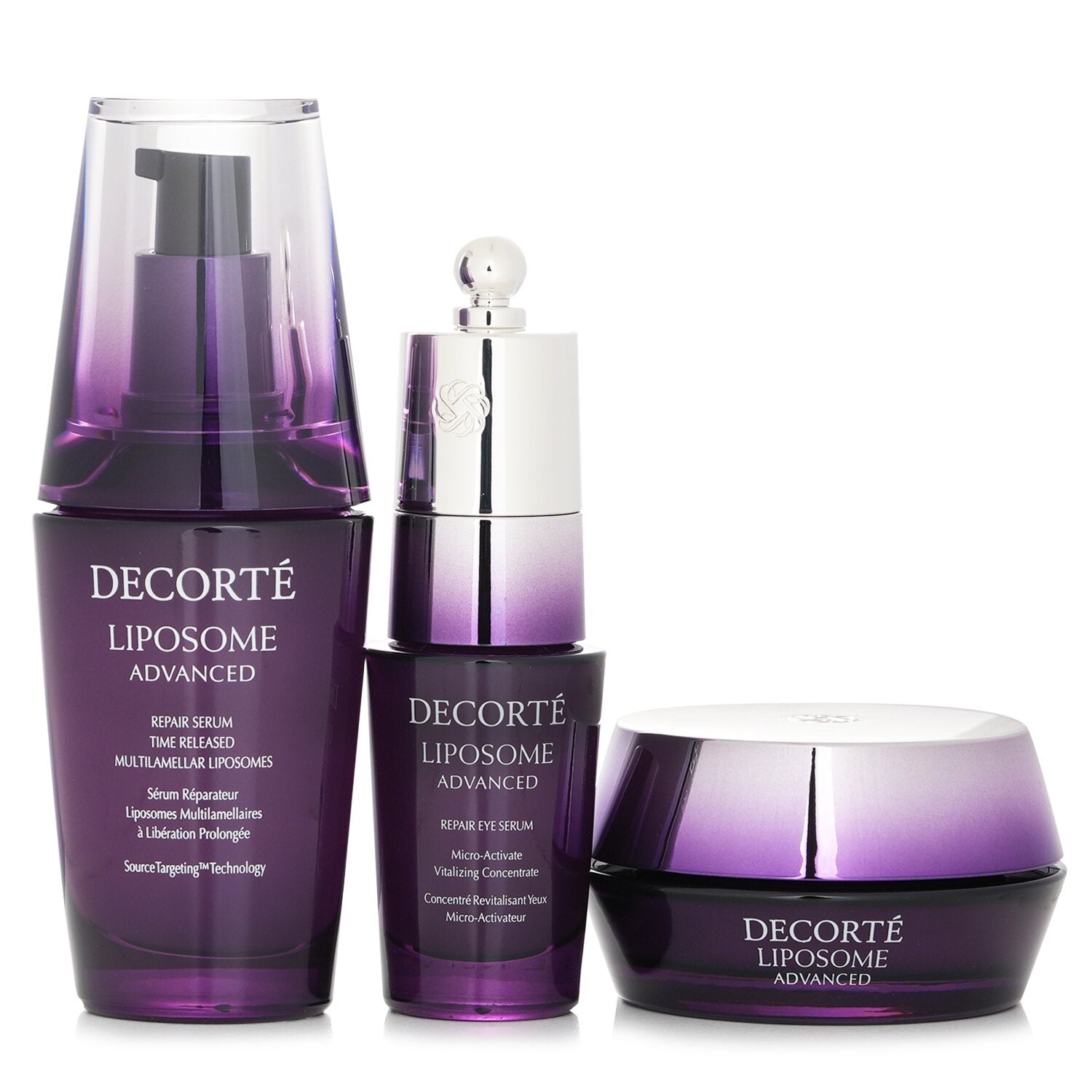 DECORTÉ 黛珂 Liposome Advanced 小紫瓶保濕賦活三件套