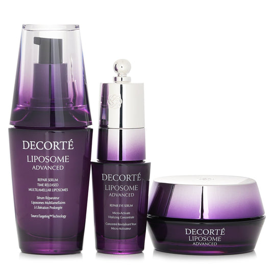 DECORTÉ 黛珂 Liposome Advanced 小紫瓶保濕賦活三件套