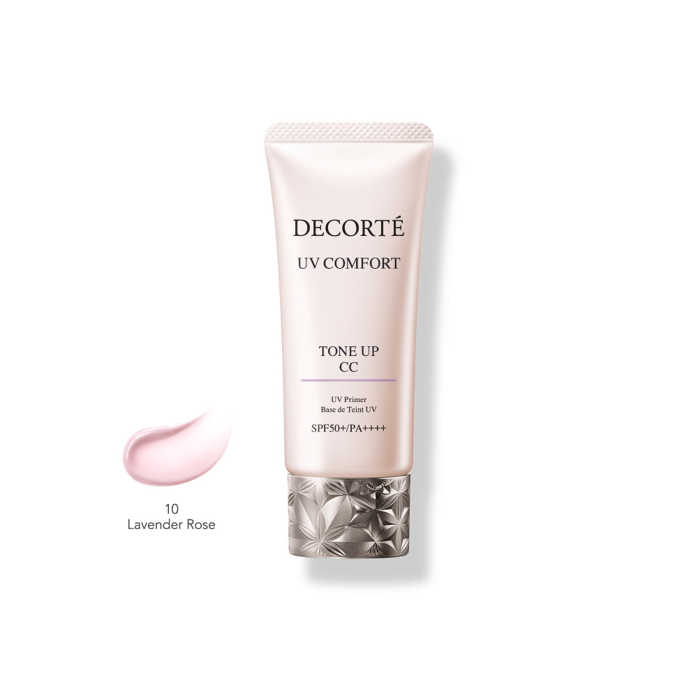 DECORTÉ 黛珂 UV Comfort Tone Up CC 防曬隔離霜 SPF50+ PA++++ #10 Lavender Rose 30ml