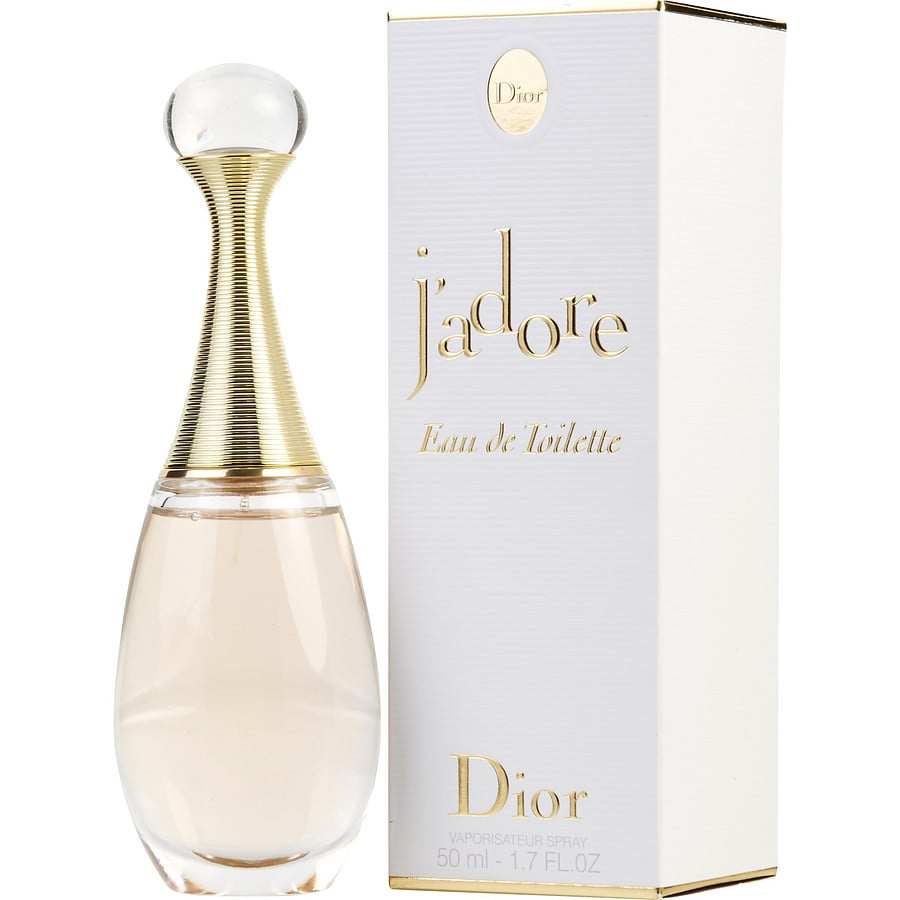 Dior J'adore 真我淡香水 50ml 白底產品圖