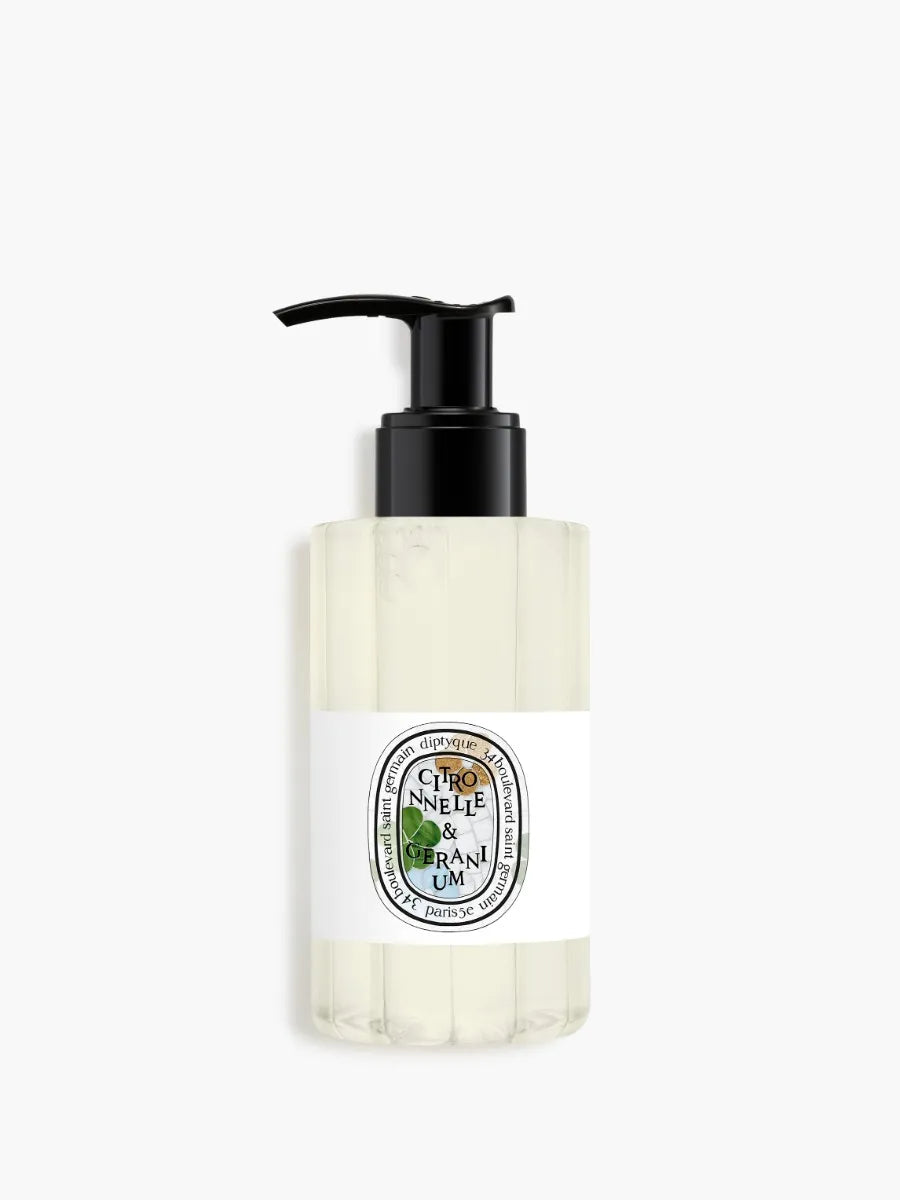 Diptyque 夏日限定香茅與天竺葵香氛潔膚沐浴露200ml