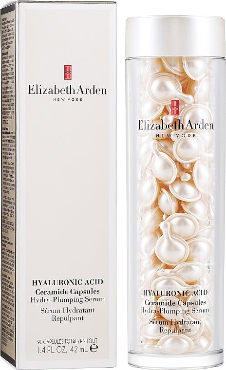 Elizabeth Arden 啵啵膠水光保濕精華 90粒 白底產品圖