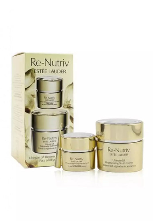 Estée Lauder 雅詩蘭黛 Re-Nutriv 白金面霜眼霜兩件套（面霜50ml＋眼霜15ml）