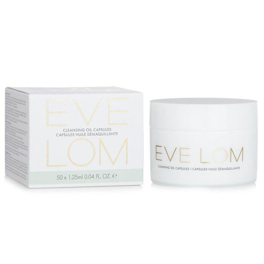EVE LOM Cleansing Oil Capsules 50粒 白色背景產品圖
