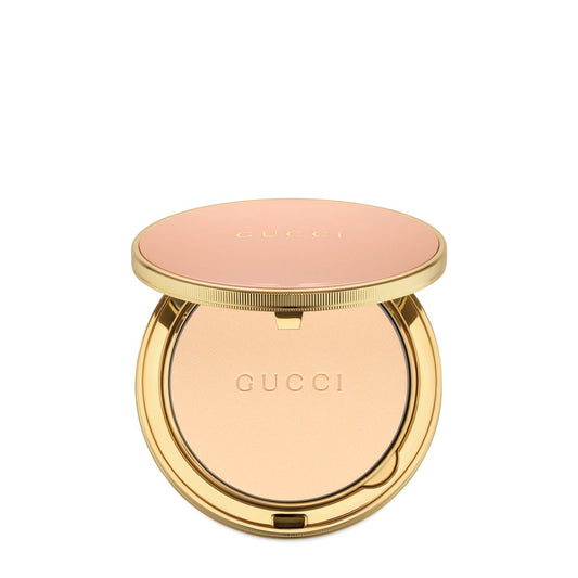 Gucci Matte Powder 柔焦控油粉餅 #01 10g 白色背景產品圖