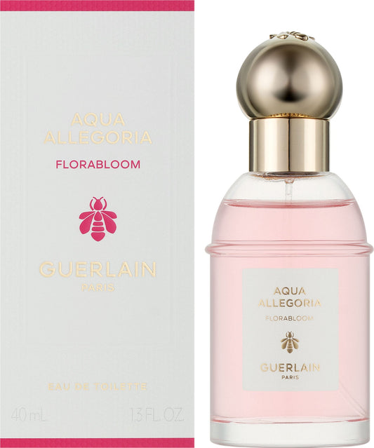 Guerlain Aqua Allegoria Florabloom 淡香水 40ml 白色背景產品圖