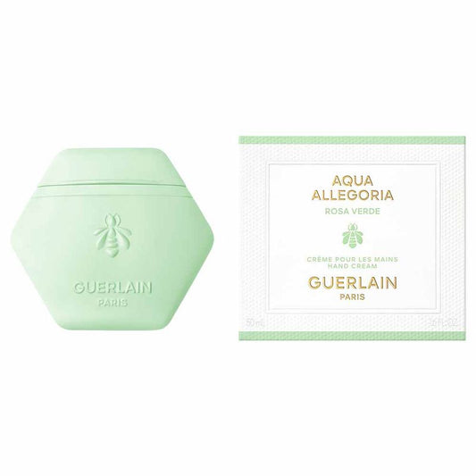 Guerlain Rosa Verde 沁綠玫瑰香氛護手霜 50ml 白色背景產品圖