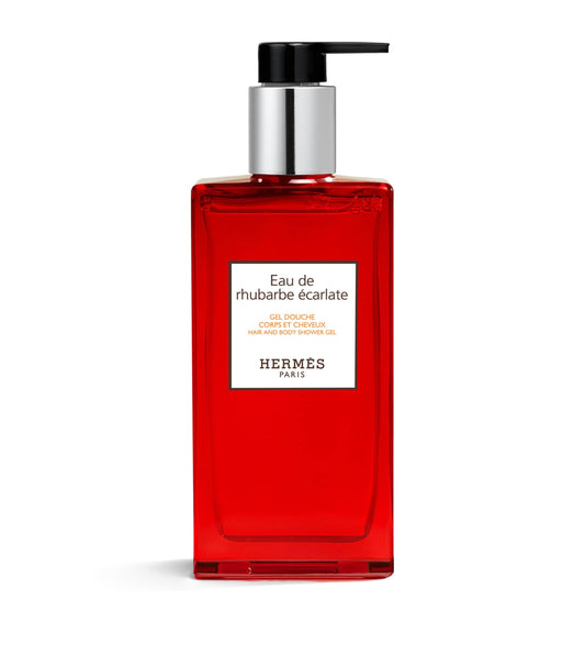 Hermes 愛馬仕 緋紅火參洗髮沐浴露 200ml 白底產品圖