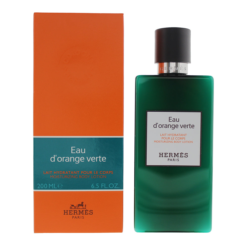 Hermes 愛馬仕 橘綠之泉身體乳 200ml 白底產品圖