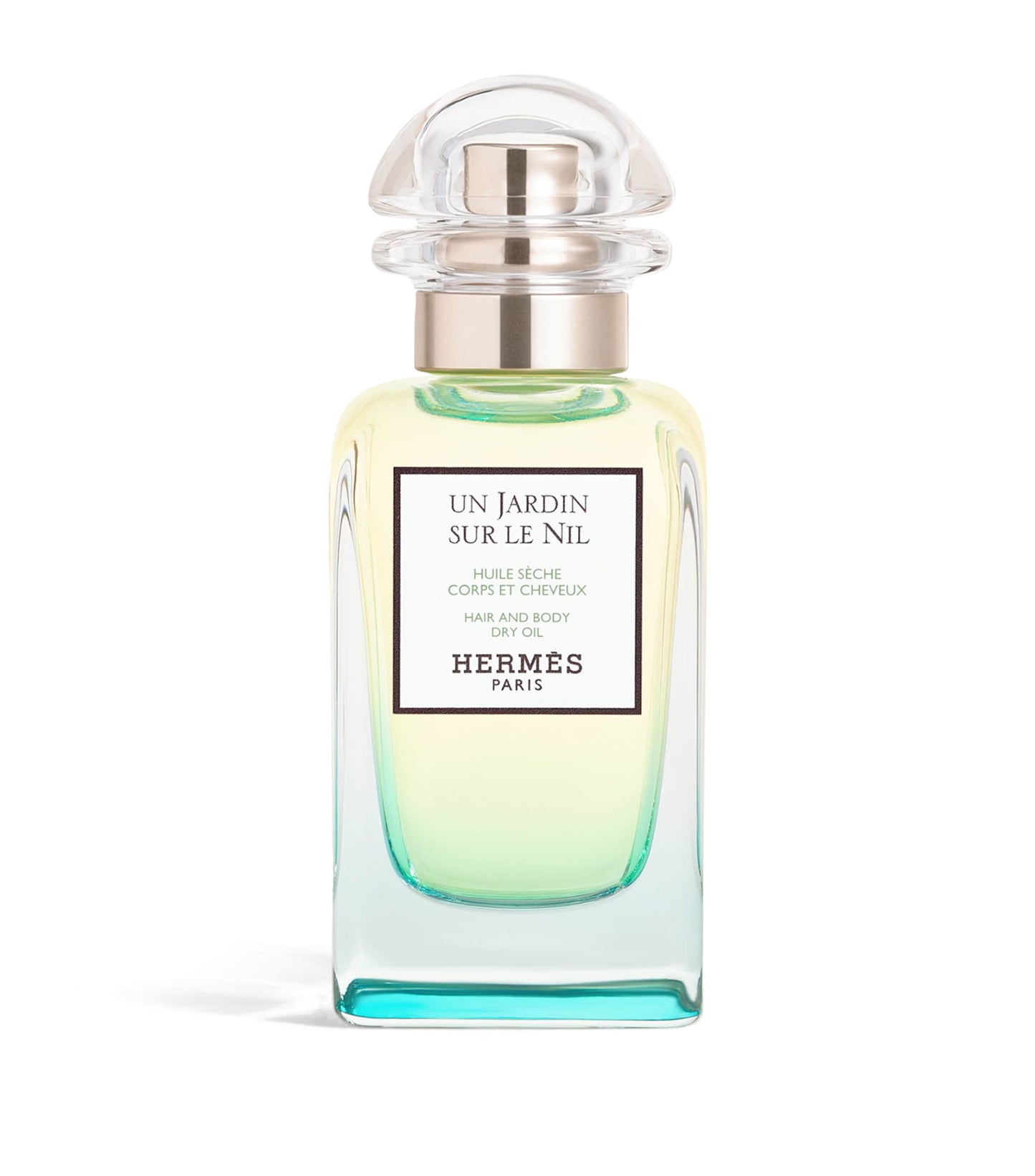 Hermes 愛馬仕 尼羅河花園身體護理油 50ml 白底產品圖
