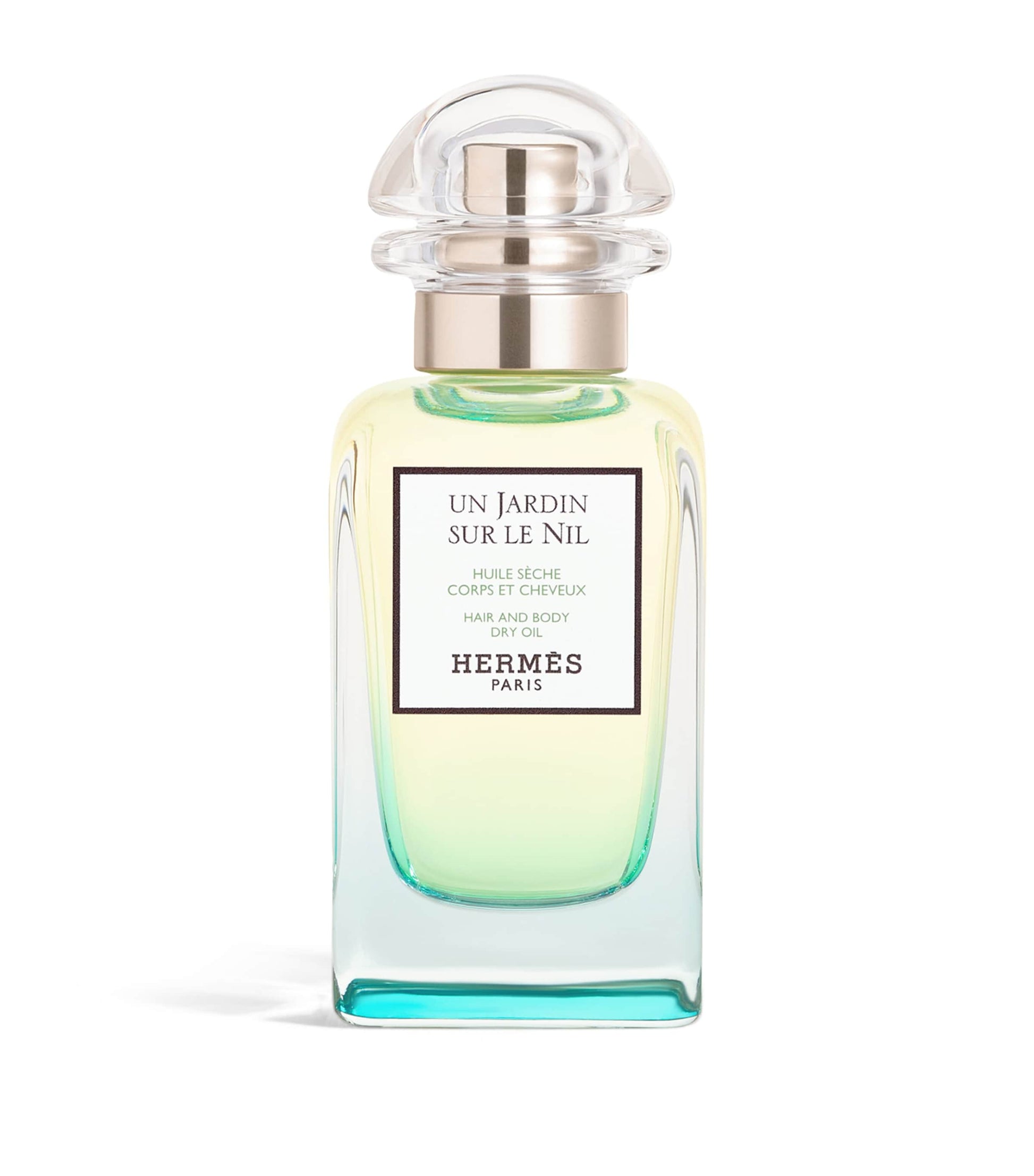 Hermes 愛馬仕 尼羅河花園身體護理油 50ml 白底產品圖