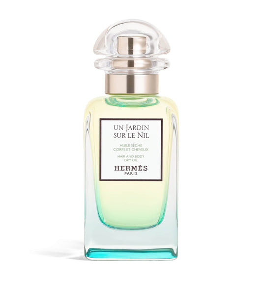Hermes 愛馬仕 尼羅河花園身體護理油 50ml 白底產品圖