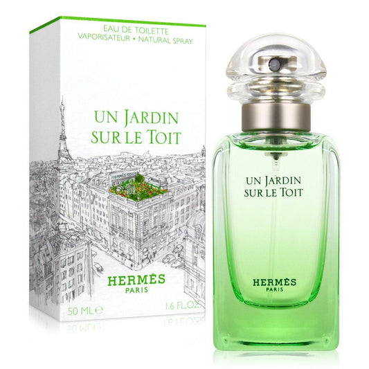 Hermes 愛馬仕 屋頂花園淡香水 50ml 白底產品圖