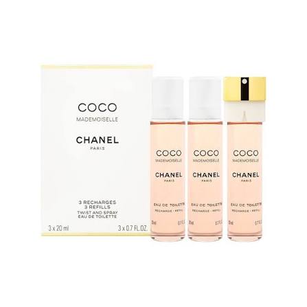 CHANEL COCO MADEMOISELLE 淡香便攜式香水（20ml × 3支裝）｜隨身攜帶嘅優雅氣息 💖