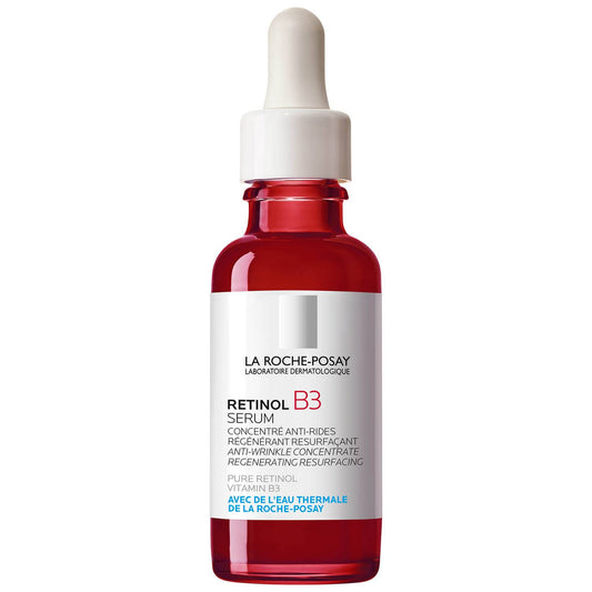 LA ROCHE-POSAY 理膚泉 視黃醇B3抗老精華液30ml 白底產品圖