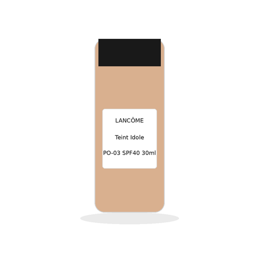 LANCÔME 蘭蔻 持妝粉底液 PO-03 SPF40 30ml 白底產品圖