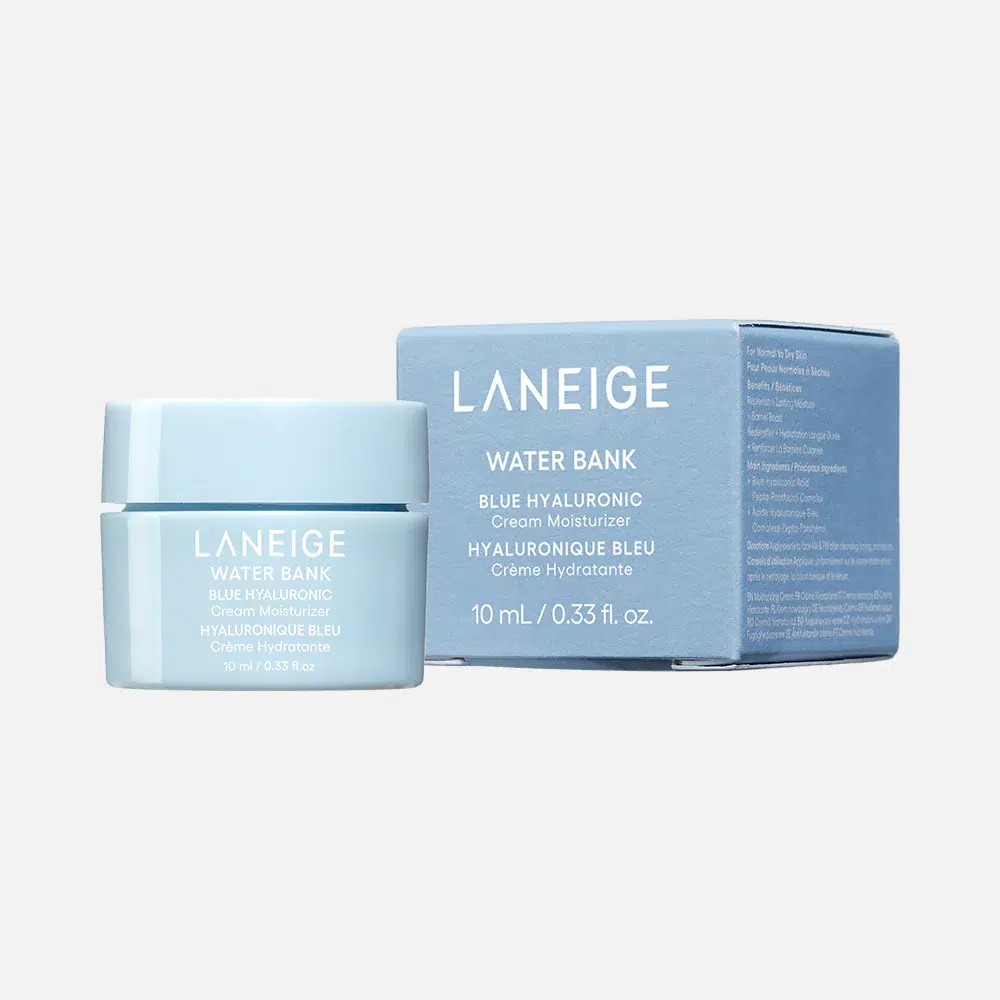 Laneige 蘭芝 小藍盾面霜特潤10ml 白底產品圖