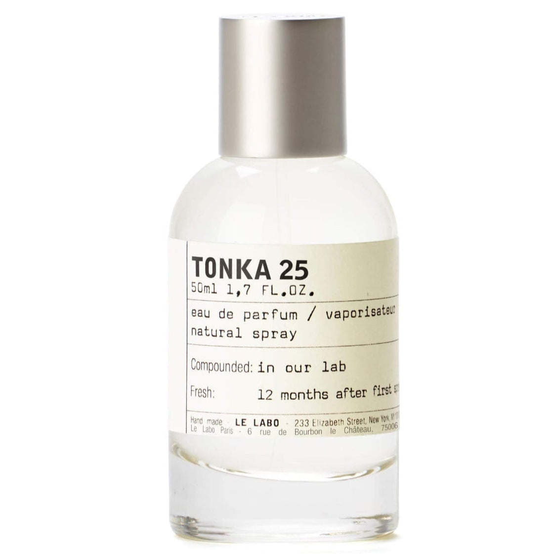 LE LABO 實驗室 25號濃香 TONKA 50ml 白底產品圖