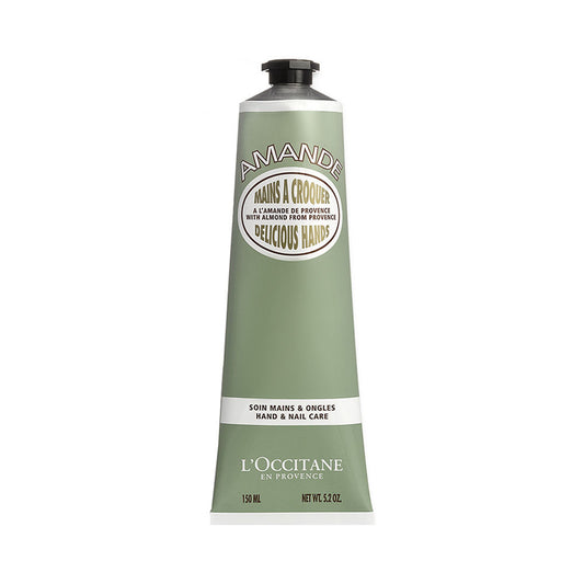 L’Occitane Almond Delicious Hands Hand Cream 150ml white background product image