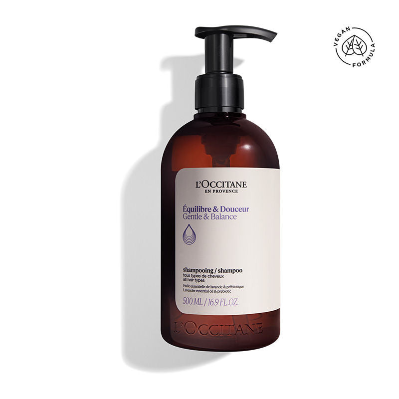 L’Occitane Gentle & Balance Shampoo 500ml white background product image