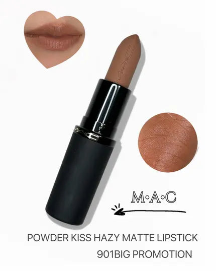 MAC Powder Kiss Hazy Matte Lipstick 901 Big Promotion