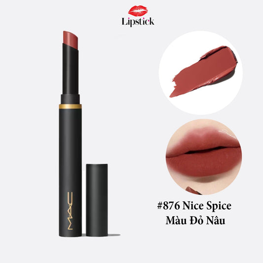 MAC Powder Kiss Velvet Blur Slim Stick 876 Nice Spice