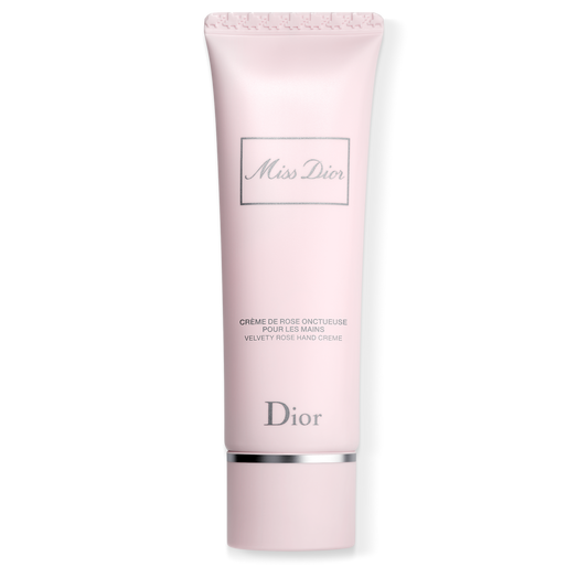 Dior Miss Dior 玫瑰滋養護手霜 50ml 白底產品圖
