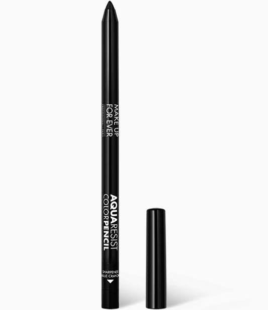 Make Up For Ever Aqua Resist Color Pencil 01 Whatever Black 白底產品圖