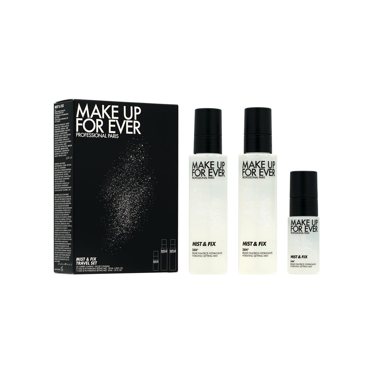 MAKE UP FOR EVER Mist and Fix Set 100ml x2 and 30ml