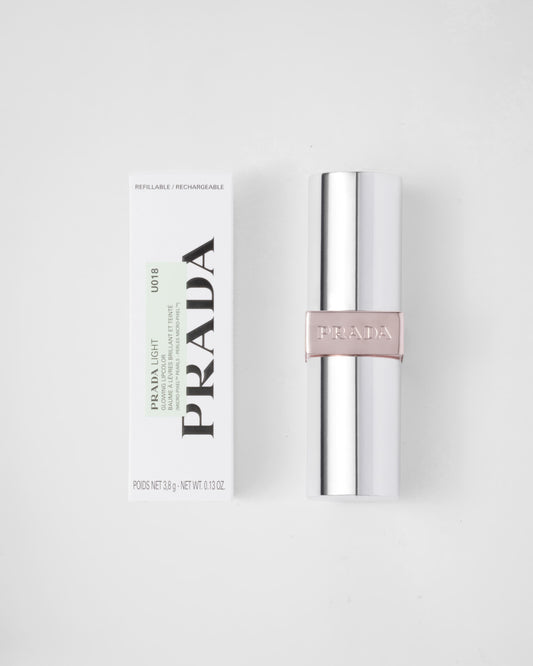 PRADA Light Glowing Lipcolor U018 Pink 淡粉稜光潤色唇膏 3.8g