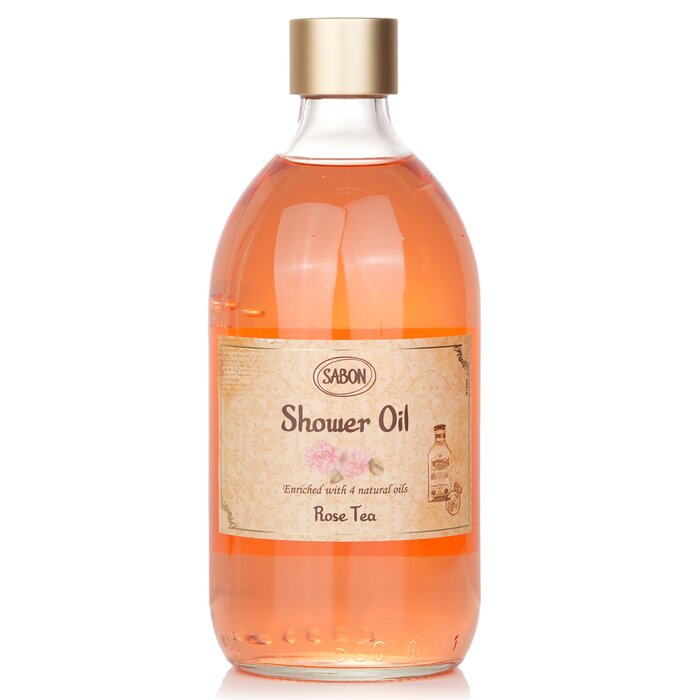 SABON Rose Tea 玫瑰茶語 滋潤沐浴油 500ml