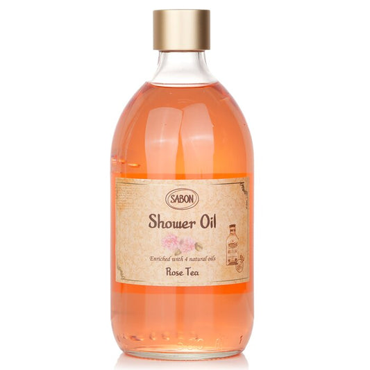 SABON Rose Tea 玫瑰茶語 滋潤沐浴油 500ml