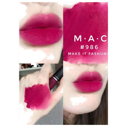 MAC 魅可 新絲缎柔霧唇釉986 Make It Fashun