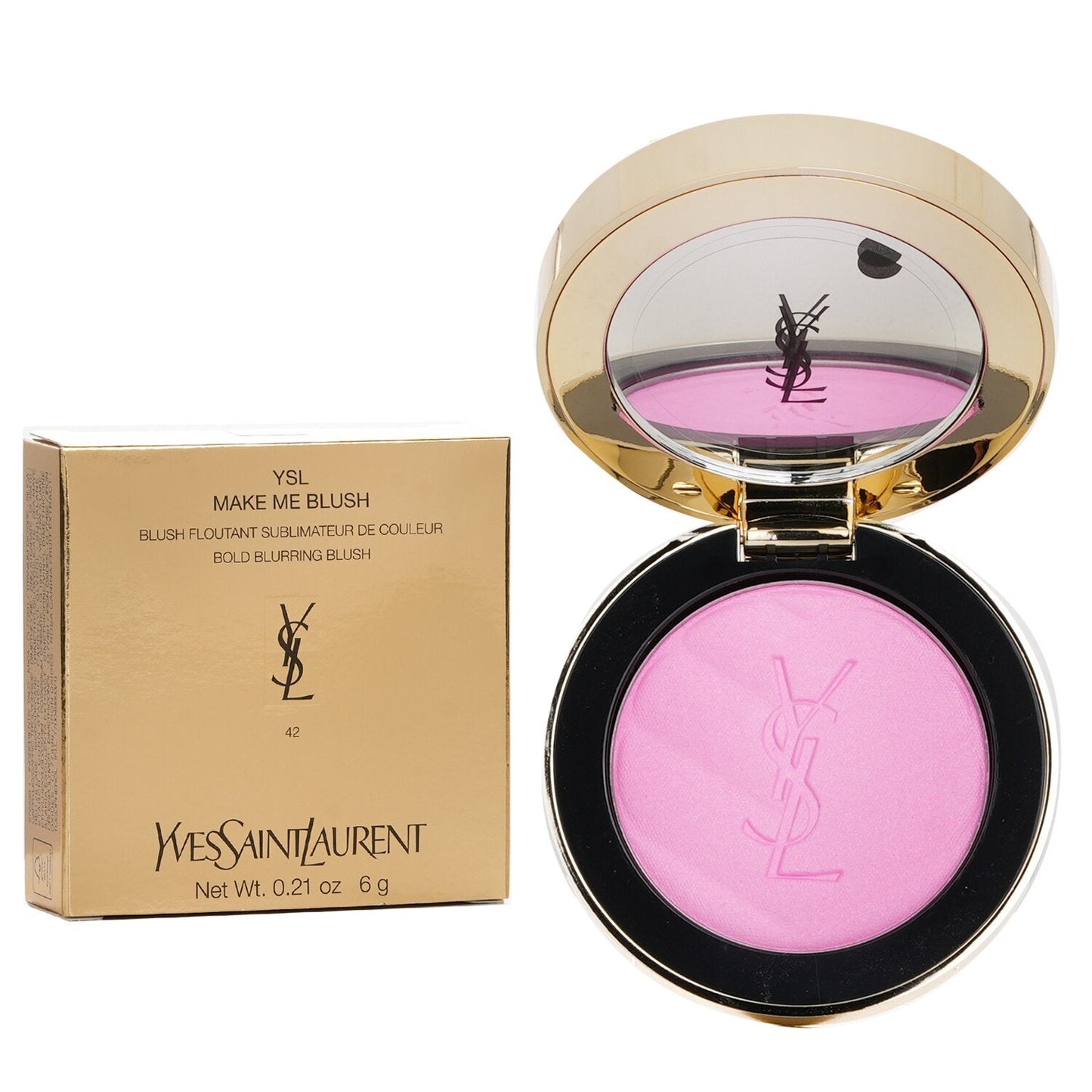 YSL Make Me Blush Bold Blurring Blush 42 Babydoll Pink