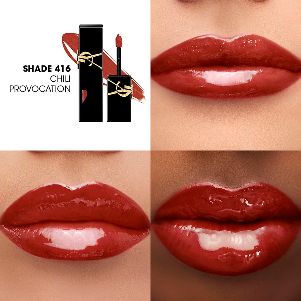 YSL The Inks Vinyl Cream Shade 416 Chili Provocation